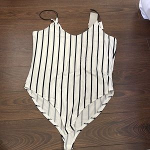 Stripped bodysuit